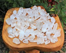 1 lb Clear Quartz Crystal Points: Natural Small A Grade Wholesale Bulk Lot picture