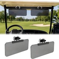 2 Pack Magnetic Golf Cart Sun Visor, Polarized Anti-Glare UTV Sun Visors with St picture
