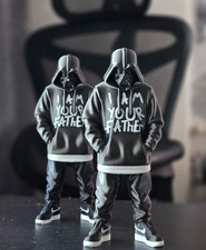 Streetwear Darth Vader 3D Printed Figure Statue – Urban Style Fan Art Hoodie 8