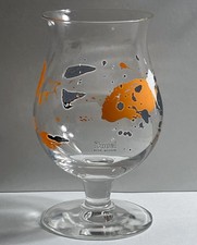 Duvel Arne Quinze Tulip Beer Glass 33cl Belgian Art Barware picture