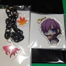 Hakuoki Saito Hajime Chibi Acrylic Keychain Set picture