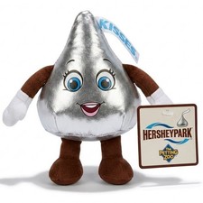 2014 Hershey's Kisses Plush Hersheypark The Petting Zoo Silver Stuffed Toy NWT picture
