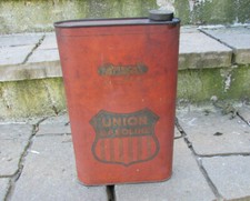 Vintage 1925 Union Gasoline Carigas Emergency Gas Can Tank 1 gallon - very rare picture