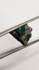 2.17g Rare Muzo Colombian Emerald Matrix Specimen Untreated Terminated Pyrite picture