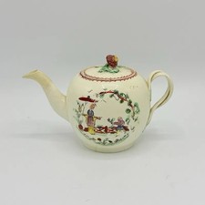 c1770 English Creamware Chinoiserie Teapot David Rhodes School Poss Wedgwood picture