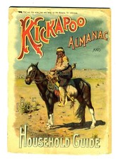 KICKAPOO ALMANAC AND HOUSEHOLD GUIDE, 1895. picture