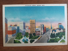 c1930s Woodward Ave, Detroit, Wanyne County, MI, Wolverine Hotel picture