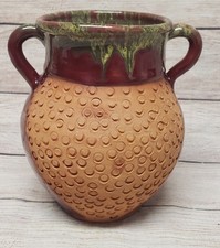 Handmade Pottery Vase- glazed and unglazed picture