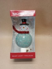 Snowman Night Light Holidays New picture