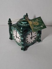 Marshall Field's 100th Anniversary Clock Jar Chicago State Street Frango Tag 7