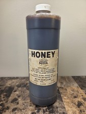 Vintage Honey New Sealed Original USDA Full Bottle Super Rare 1960s picture