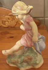 Vintage Royal Worcester Figure March 3454 F.G. Doughty …W… Older Mark picture