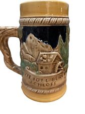 Vintage German Style Ceramic Beer Mug Stein Made in Japan hand-painted picture