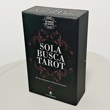 12*7Cm Sola Busca Tarot Deck in Rigid Box 78 Pcs Vintage Tarot Cards Printed on picture