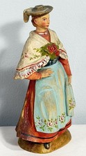 Vintage Leopold Moroder Wood Hand Carved Figure 6