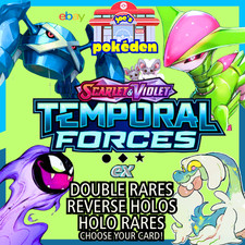 Pokemon TCG - Temporal Forces - Reverse Holo & Holos - EX's : Choose Your Card picture