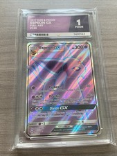 Pokémon Card TCG Espeon GX Sun Moon 140/149 Holo Ace Graded 1 picture