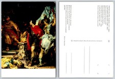 Rubens Van Dyck MUCIUS SCAEVOLA Budapest Museum Art Postcard picture