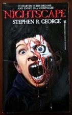 NIGHTSCAPE by Stephen R. George 1992 Vintage Zebra Horror Paperback 1st Printing picture