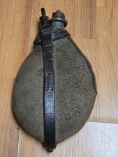WWII German Military Canteen Flask  Early World War 2 Antique Vtg picture
