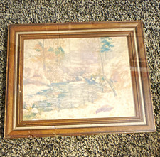 Vintage John H Twachtman Winter Harmony Framed Print National Gallery Sealed picture