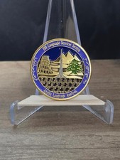 Authentic FBI Language Services Section Arabic Language Analysts Challenge Coin picture