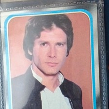 Topps 1977 Star Wars Base Set Trading Card #11 Official Data Han Solo picture