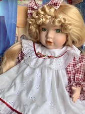 Vintage Porcelain Doll 18