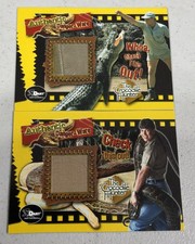 Steve Irwin 2002 Dart Flipcards The Crocodile Hunter DW1 & DW2 Danger-Ware Patch picture