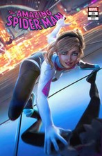 AMAZING SPIDER-MAN #25 NM (TIAGO DA SILVA EXCLUSIVE SPIDER-GWEN VARIANT) MARVEL picture