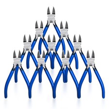 Wire Cutters 10 Pack, KAIHAOWIN 6 inch Dikes Small Wire Cutters Flush Cutters... picture