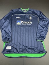 Original Match/Friendly Prepared/Worn Nottingham Forest 2001/2002 Third Shirt XL picture
