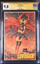 Lovesick #3 Variant Cover 3 Image Comics CGC SS 9.8 NM/Mint Signed Luana Vecchio picture