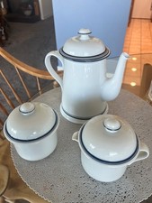Dansk Bistro Christianshavn Coffee Pot 3-Piece Set - Rare From Portugal picture