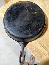 Vintage Cast Iron Skillet Frying Pan 12 Inch Size 10 Marked “WAGNER WARE” picture