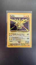 Zapdos Holo Base Set 16/102 1999 Wizards Excellent Condition picture