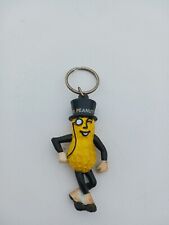Mr. Peanut Rubber Keychain Vintage picture