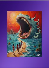 Scenes From Hell VI | ACEO Art Card | Limited Edition 6/25 Horror Print picture