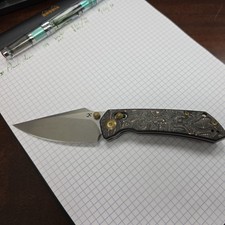 Kansept Fenrir K1034V3 S35VN Copper Carbon Fiber Knife picture