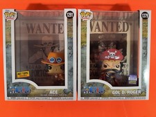 Funko Pop Gol D. Roger Ace One Piece Wanted Poster #1291 #1379 Shared Hot topic picture