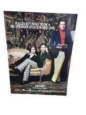 1974 Dickies You Dont Have To Be A Big Spender Original Print Ad 70s picture