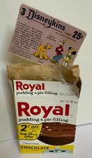 VINTAGE 1967 Royal Pudding Jungle Book DISNEYKIN BOX Walt Disney kid's food picture