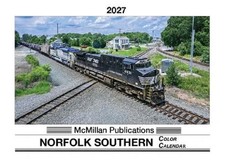 2027 Norfolk Southern Color Wall Calendar McMillan Publications Train Railroad picture