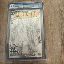 Identity Crisis #1 2004 DC Comics Comic Book Graded 9.8 picture