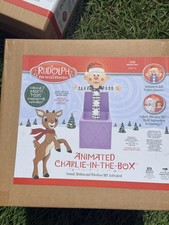 Charlie in the Box Misfit Rudolph the Red Nosed Reindeer Lowe's 2026 NIB ON HAND picture