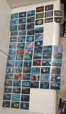 1981 TRON DISNEY TRADING CARDS COMPLETE BASE SET 1-66 & 8  Sticker Cards set picture
