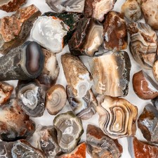 Botswana Agate Tumbling Rough for Rock Tumbling 5LBs picture