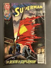 Superman #75 Newsstand Variant (DC Comics January 1993) picture