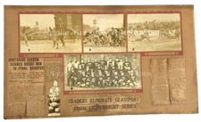 1925 Pittsburgh Football Semi Pro Teams Play Off Photo Board picture