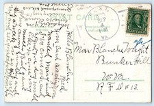 Stonewall Jacksons Headquarters Winchester VA DPO (1880-1915) Rest VA Postcard picture